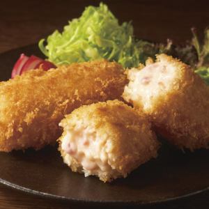 蟹奶油炸肉饼