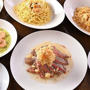 【嬉しい飲み放題付】～乾杯スパークリングワイン付ステーキコース～　2名様からご利用いただけます♪