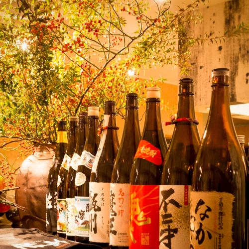 ◆九州の焼酎や日本酒が豊富◆