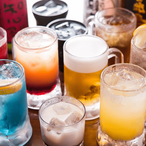Banquet courses include all-you-can-drink draft beer! Host your banquet in Izumi Chuo at our restaurant!
