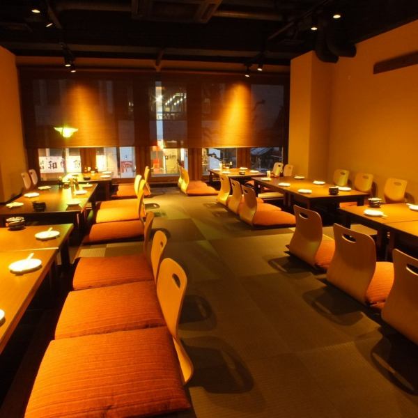 [Currently accepting reservations for various banquets] When you enter through the incognito entrance...you will find yourself in an elegant and calm Japanese space.Horigotatsu seating available for banquets for up to 32 people.Smoking allowed