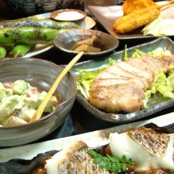 [3] Wakamiya recommended course (all 9 dishes + 100 minutes of all-you-can-drink) 5000 yen!!