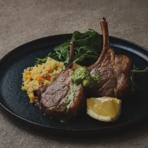 ガッツリと肉料理を満喫