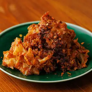 Spicy numbing white fungus namul