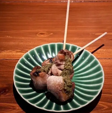 ラムタン串 バジル檸檬