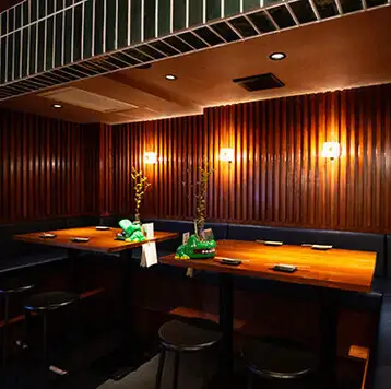 落ち着いた雰囲気の店内