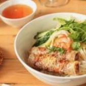 fried spring roll rice vermicelli