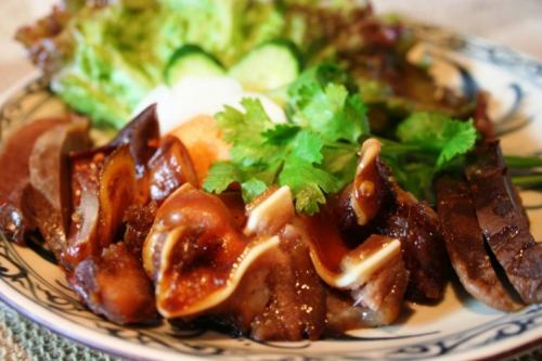 豚の醤油煮込み