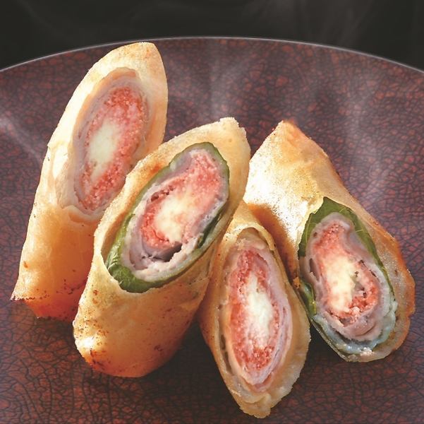 大人気！あつあつトロトロ♪　【博多めんチー揚げ】