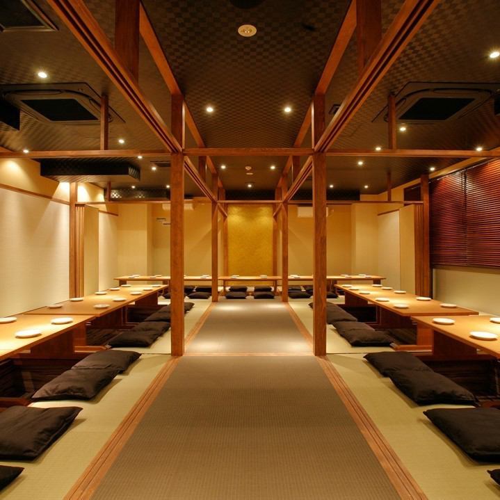 最大60名様まで宴会が可能です♪各種飲み放題コースもご用意！