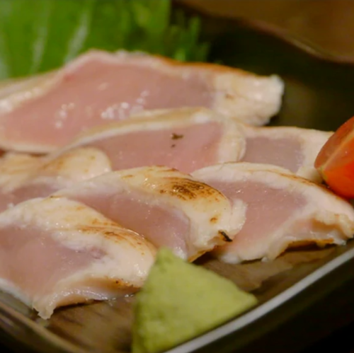 はちきん地鶏たたき