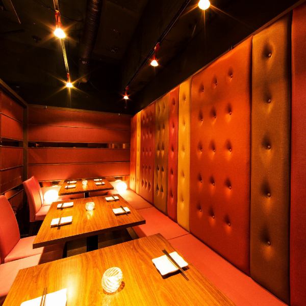All seats are private rooms! We will guide you to a stylish space unified with a Japanese-style design.We also have private rooms with doors! Perfect for dates, entertainment, group parties, girls' nights out, banquets, drinking parties, and private parties in Shinjuku!Private rooms are available from the perspective of preventing the new coronavirus infection (COVID-19). As we are frequently used, you can also contact us by phone!