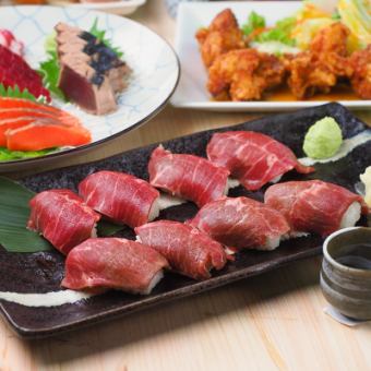 【2.5時間飲み放題】九州満喫 ー旨味と活力に満ちた贅沢な「スタミナPlan」・全8品・3480円