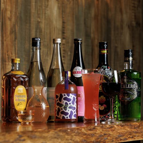 昼からほろ酔い気分♪厳選日本酒＆焼酎60種以上！