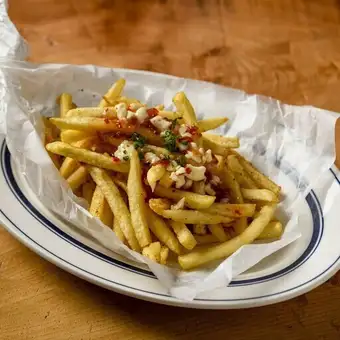 French fries with sweet chili