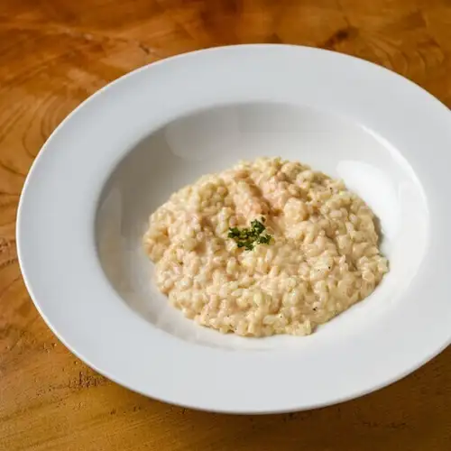 Mentaiko cream risotto