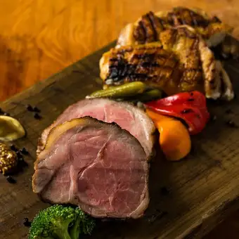 チキン＆ポーク 2種肉盛り