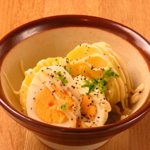 Potato salad made with oden