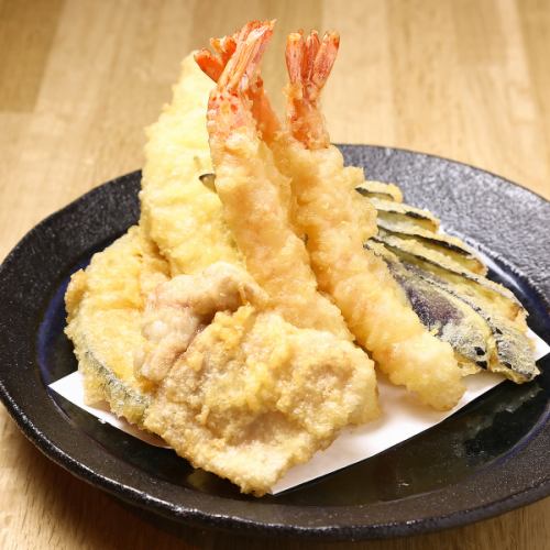 5 Kinds of Omakase Tempura for 1 Person