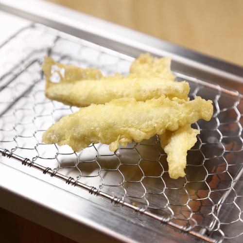 Smelt tempura 3 pieces