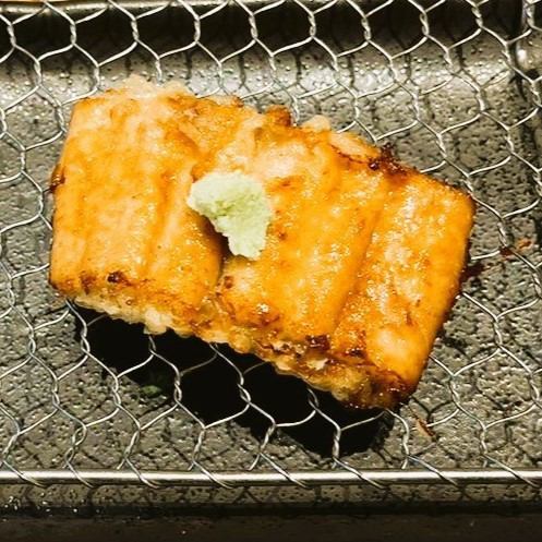 Thick! 1 slice of boiled conger eel tempura