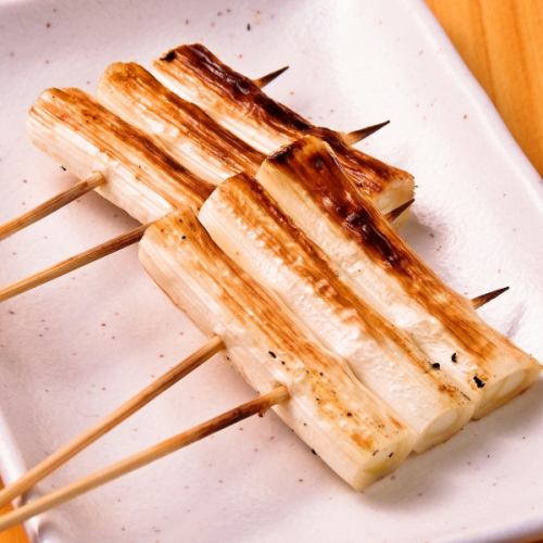 long onion skewers