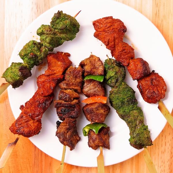 [NEW] We have started our original mutton skewers and chicken skewers that can only be tasted at Saurya!!