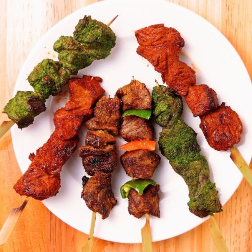 [NEW] We have started our original mutton skewers and chicken skewers that can only be tasted at Saurya!!