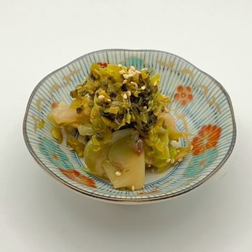 高菜のザーサイ