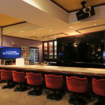 １名様用カウンター席です。