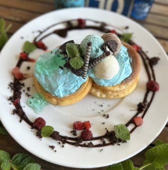 Chocomint Party Pancakes