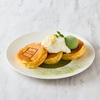 抹茶ソースパンケーキ(3pieces)