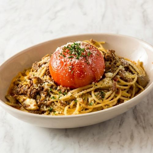 まるごとトマトのボロネーゼ