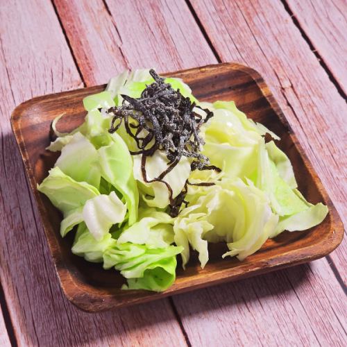 Very delicious salted kelp cabbage
