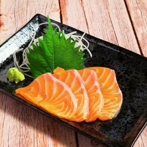 Salmon sashimi