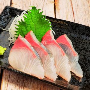 Amberjack sashimi