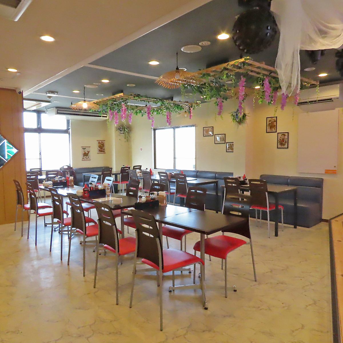 The interior is carefully designed to give you a taste of the local Vietnamese atmosphere.