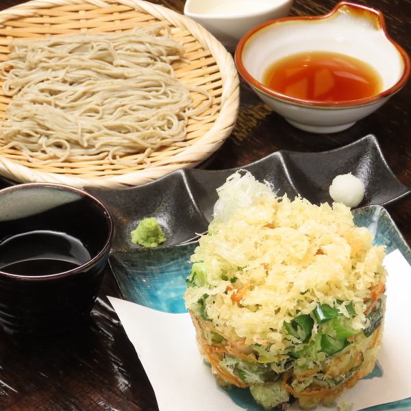 当店人気No.1メニュー【かき揚げ十割舞そば】