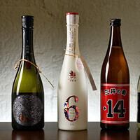 店主におまかせ日本酒コース3種類　2340円→2200円(税込)