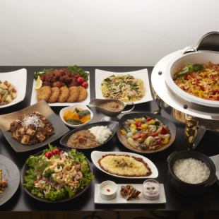 [All-you-can-eat dinner] Shunsai buffet course