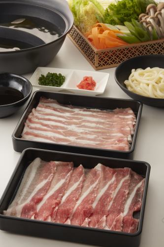 栗子豬肉涮鍋套餐