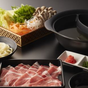 【ランチ食べ放題】豚しゃぶコース