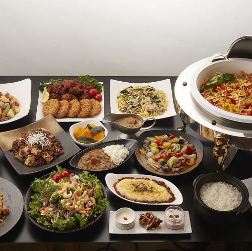 【ランチ食べ放題】旬彩ビュッフェコース