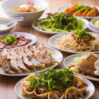 ニューマルケン！【2時間飲み放題つき（ビール有り）】名物三昧コース4400円（税込）
