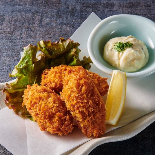 Fried oysters from Hiroshima