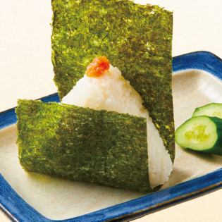 各式飯糰（鮭魚、梅子、明太子）（1個）