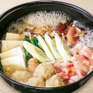 鶏塩ちゃんこ鍋(1人前)