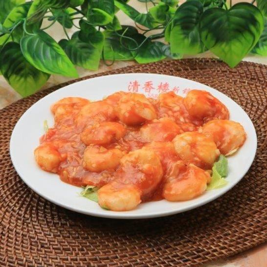 エビのチリソース