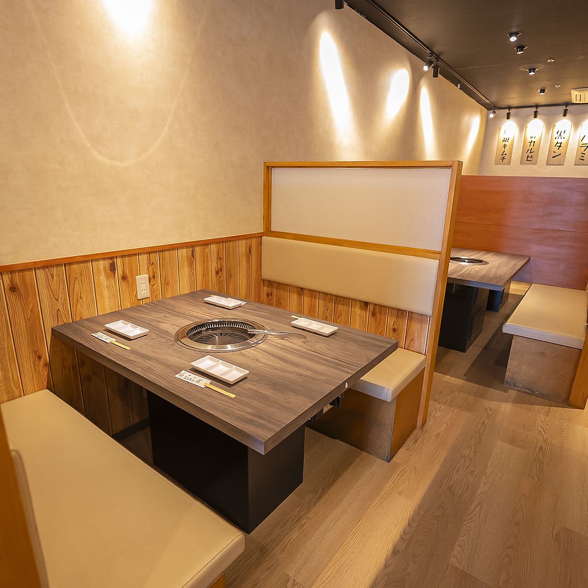 雰囲気自慢の当店で、ご家族やお友達とお過ごしください