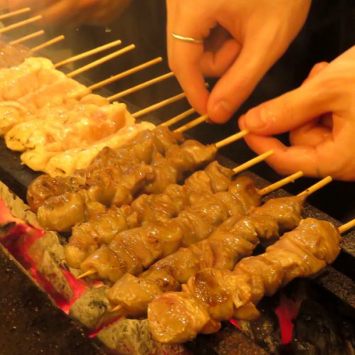 ◆Exquisite charcoal-grilled yakitori!◆